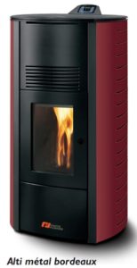 poêle granulés - ALTI 8 - FONTE FLAMME