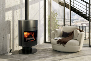 poêle bois - AMPLITUDE - FONTE FLAMME