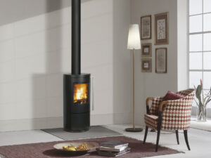 poêle bois - EWA - FONTE FLAMME