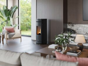 poêle à granulès botero advanced de la marque JM poêle