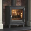 poêle à bois Soren 5 gris anthracite de la marque dik Geurts