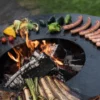 BRASERO BARBECUE PLANCHA REMUNDI à bois ou charbon de bois