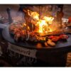BRASERO BARBECUE PLANCHA REMUNDI à bois ou charbon de bois