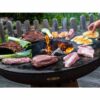 BRASERO BARBECUE PLANCHA REMUNDI à bois ou charbon de bois