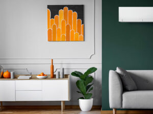 Climatiseur mural compact de la marque Mitsubishi