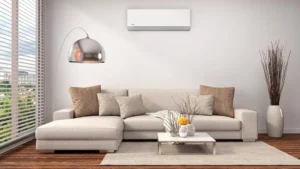 split pour pompe à chaleur air/air model Breezeless de la marque midéa